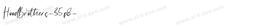 HoodBrothers-35p8字体转换