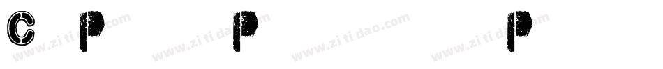 CfPunkPostersPersonalRegular-1G21j字体转换