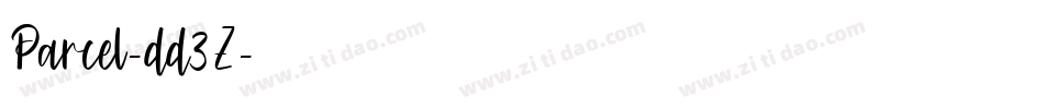 Parcel-dd3Z字体转换 Parcel-dd3Z字体转换