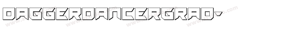 daggerdancergrad字体转换