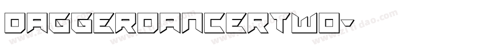 daggerdancertwo字体转换