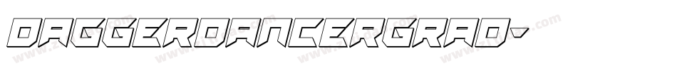 daggerdancergrad字体转换