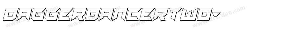 daggerdancertwo字体转换
