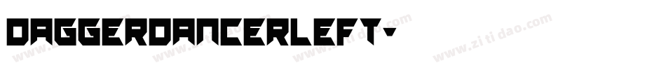 daggerdancerleft字体转换