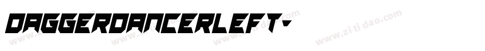 daggerdancerleft字体转换