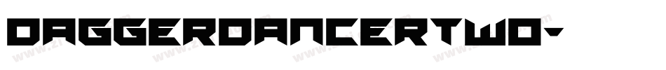 daggerdancertwo字体转换