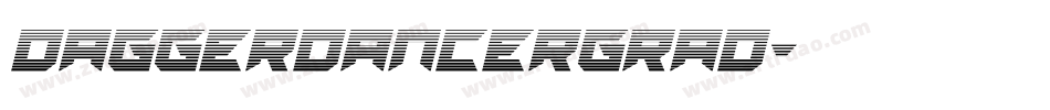 daggerdancergrad字体转换