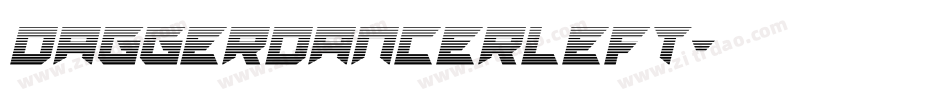 daggerdancerleft字体转换