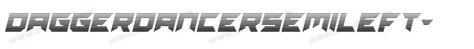 daggerdancersemileft字体转换