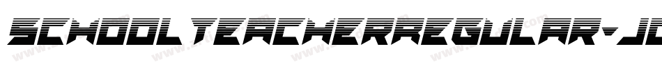 SchoolTeacherRegular-jOwM字体转换