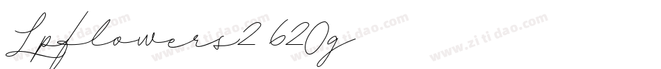 Lpflowers2-62Og字体转换