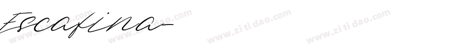 Escafina字体转换