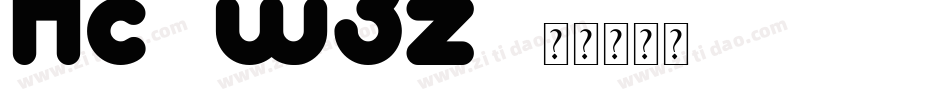 Ac-w3z字体转换