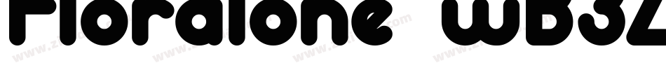 Floralone-wB3Z字体转换