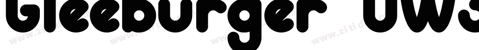 Gleeburger-0W3z字体转换