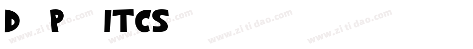 DontPanicITCStd字体转换
