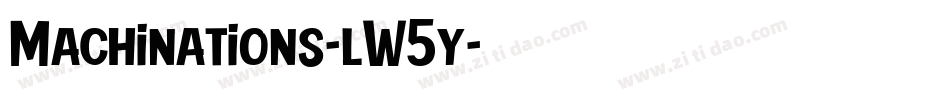 Machinations-lW5y字体转换