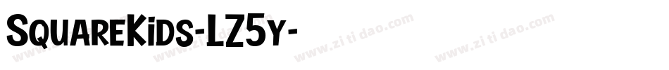 SquareKids-LZ5y字体转换