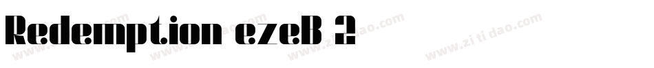 Redemption-ezeB-2字体转换