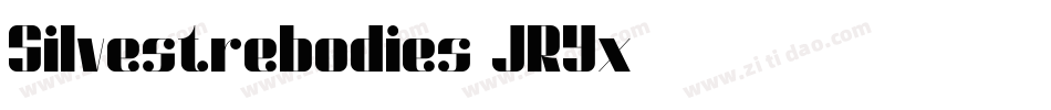 Silvestrebodies-JRYx字体转换