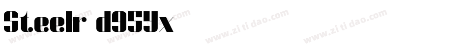 Steelr-d95Yx字体转换 Steelr-d95Yx字体转换
