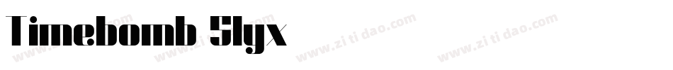 Timebomb-51yx字体转换