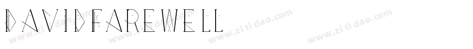 DavidFarewell字体转换