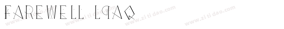 Farewell-l9aq字体转换