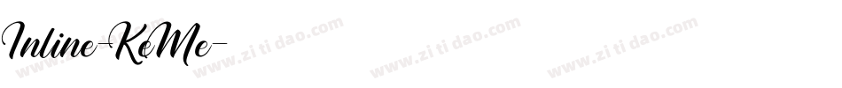 Inline-KeMe字体转换