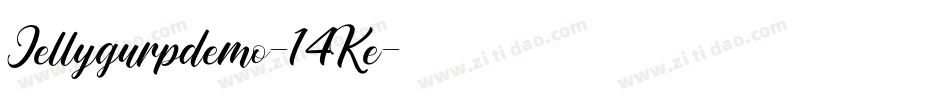 Jellygurpdemo-14Ke字体转换