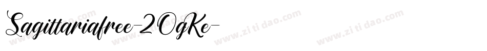 Sagittariafree-2OgKe字体转换