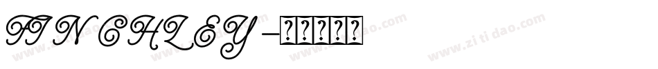 FINCHLEY字体转换