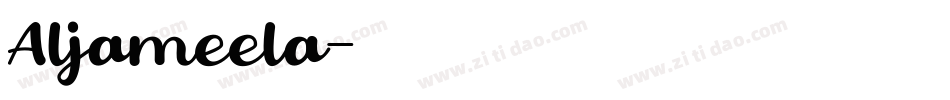 Aljameela字体转换