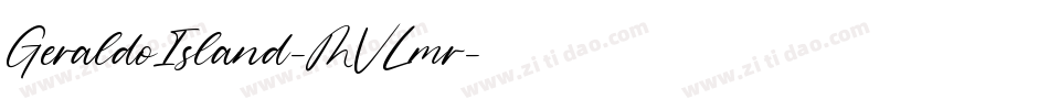 GeraldoIsland-MVLmr字体转换