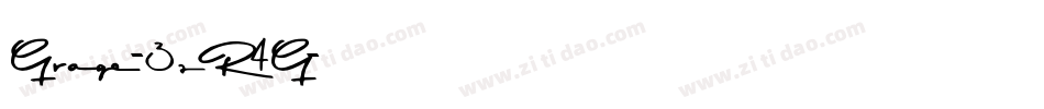 Grage-3zR4G字体转换 Grage-3zR4G字体转换