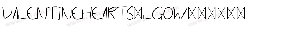 Valentinehearts-lgOw字体转换