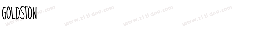 GOLDSTON字体转换