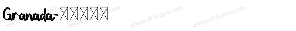 Granada字体转换