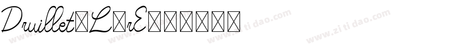 Druillet-L8rE字体转换