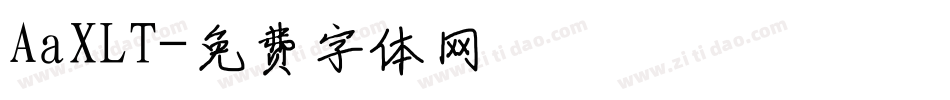 AaXLT字体转换