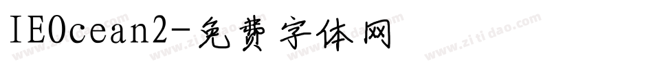 IEOcean2字体转换