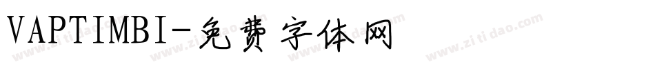 VAPTIMBI字体转换