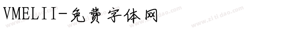 VMELII字体转换