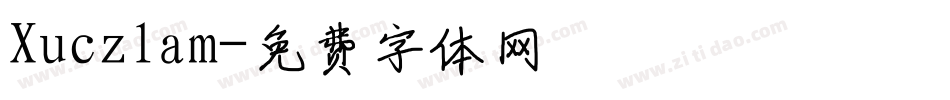 Xuczlam字体转换