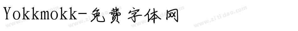 Yokkmokk字体转换