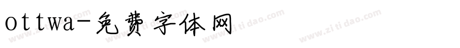 ottwa字体转换