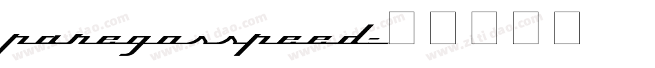 ParegosSpeed字体转换