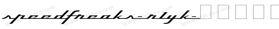 SpeedFreaks-r1yK字体转换