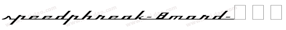 SpeedPhreak-8MORD字体转换