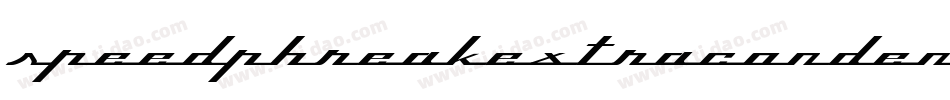 SpeedPhreakExtraCondensed-Rp9AM字体转换